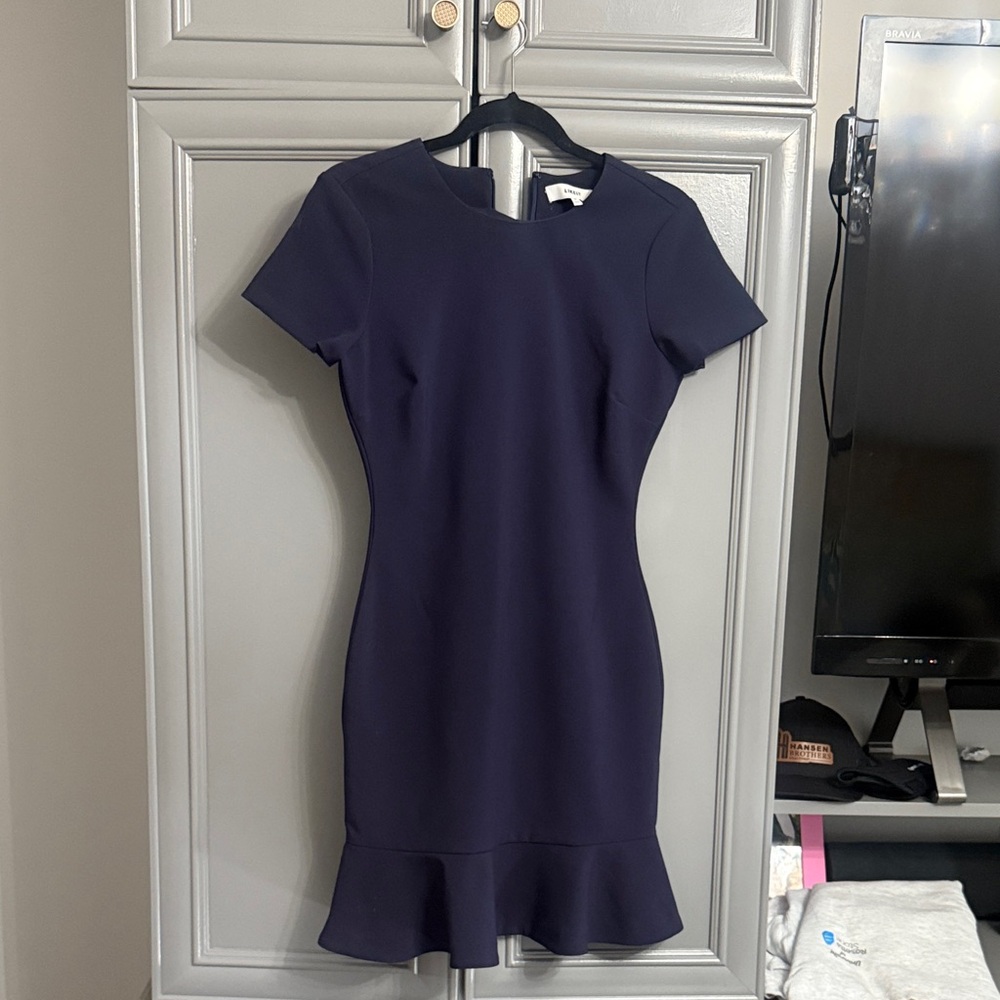 Likely Navy Mini Dress